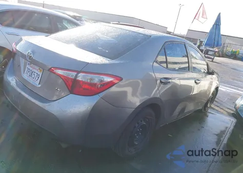 2014 Toyota Corolla Le from USA, damaged, VIN 2T1BURHE7EC166921